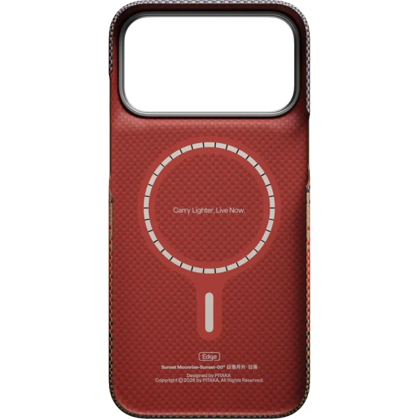 Θήκη iPhone 18 Pro Max PITAKA Edge MagSafe Sunset με PitaTap - Image 4