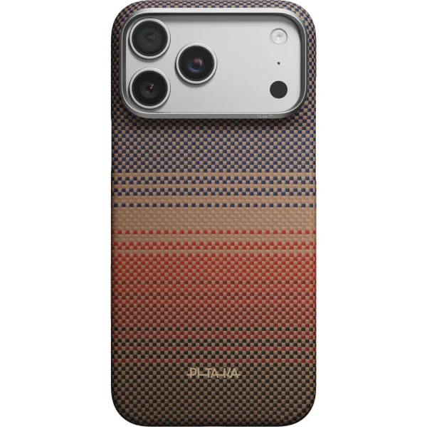 Θήκη iPhone 18 Pro Max PITAKA Edge MagSafe Sunset με PitaTap - Image 9