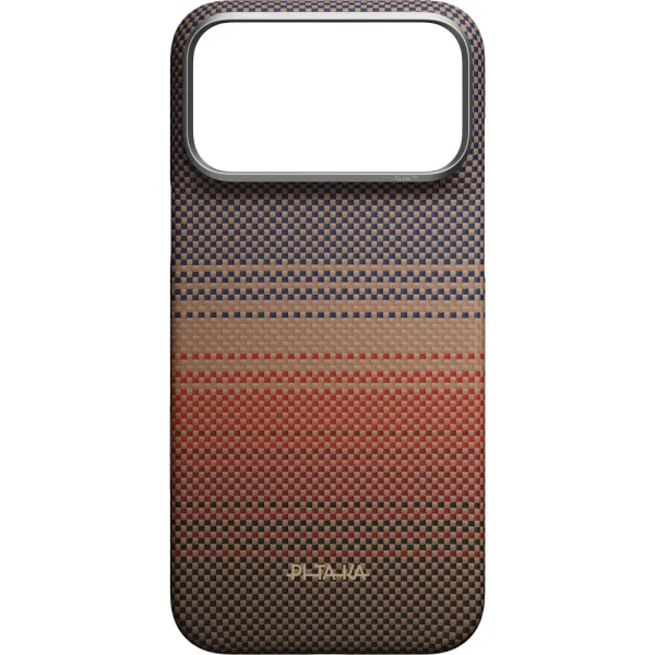 Θήκη iPhone 18 Pro Max PITAKA Edge MagSafe Sunset με PitaTap - Image 10