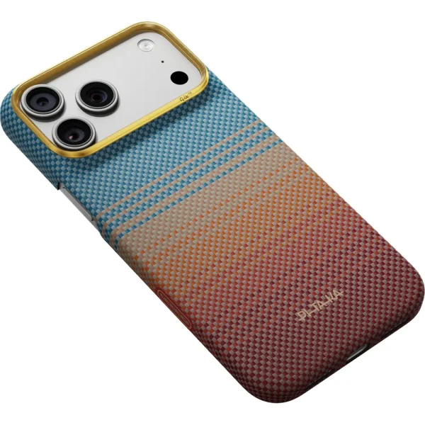 Θήκη iPhone 18 Pro Max PITAKA Edge MagSafe California Dream-01 με PitaTap - Image 6