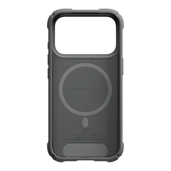 Θήκη iPhone 18 Pro Pitaka Cairn Case MagSafe Black/Grey Twill - Image 5