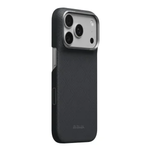 Θήκη iPhone 18 Pro Pitaka Edge Case Argyle MagSafe Basalt Black