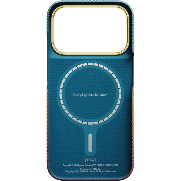 Θήκη iPhone 18 Pro PITAKA Edge MagSafe California Dream-01 με PitaTap - Image 5
