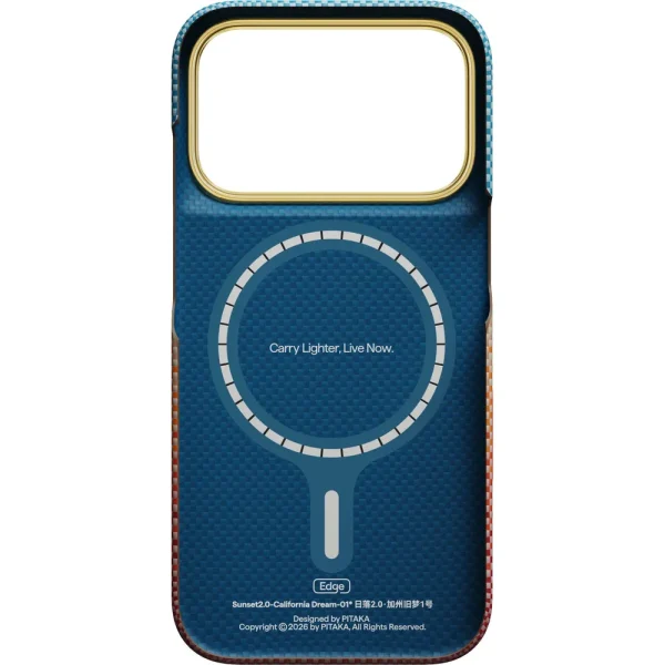 Θήκη iPhone 18 Pro PITAKA Edge MagSafe California Dream-01 με PitaTap - Image 6