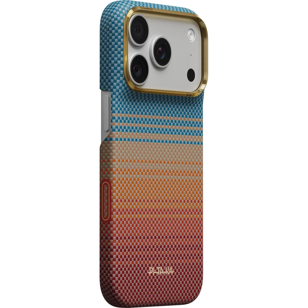 Θήκη iPhone 18 Pro PITAKA Edge MagSafe California Dream-01 με PitaTap