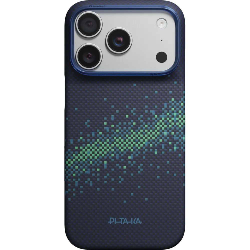 Θήκη iPhone 18 Pro PITAKA Edge MagSafe Milky Way Galaxy 2.0 Nearfield Blue με PitaTap - Image 2