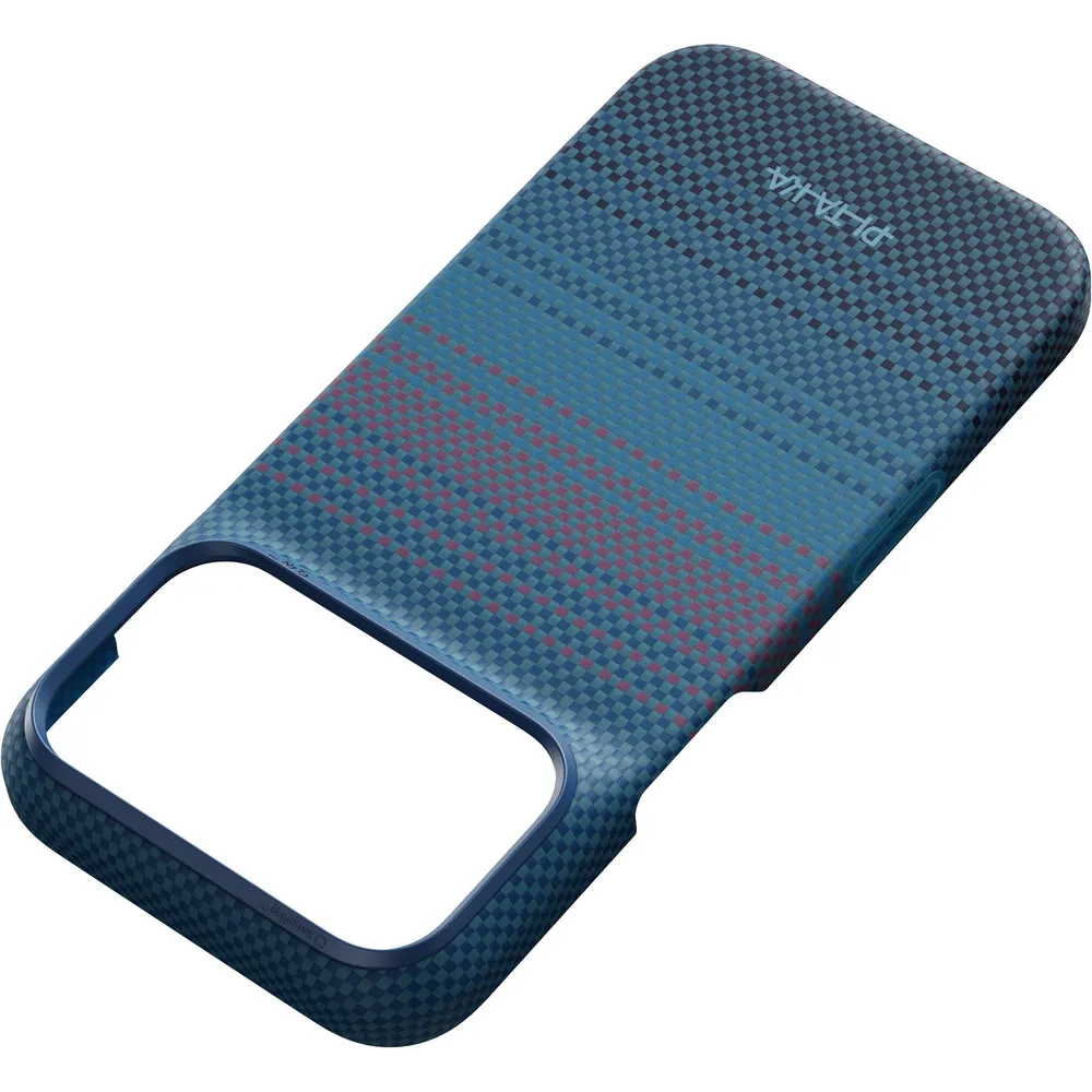Θήκη iPhone 18 Pro PITAKA Edge MagSafe Moonrise 2.0 με PitaTap - Image 2