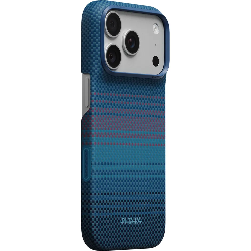 Θήκη iPhone 18 Pro PITAKA Edge MagSafe Moonrise 2.0 με PitaTap