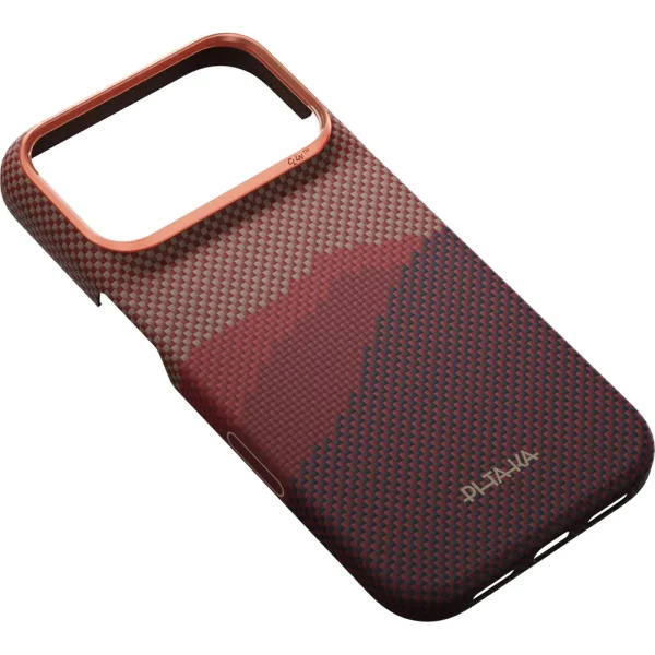 Θήκη iPhone 18 Pro PITAKA Edge MagSafe Over The Horizon 2.0 Autumn Dusk με PitaTap - Image 5