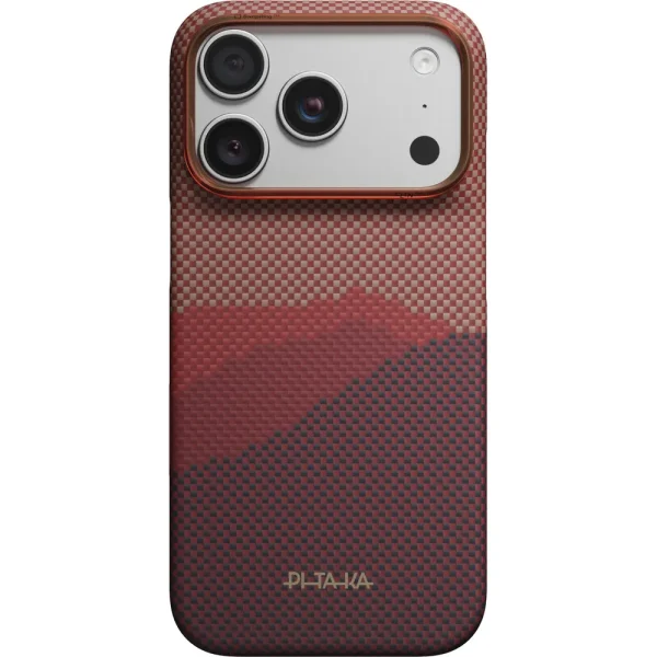 Θήκη iPhone 18 Pro PITAKA Edge MagSafe Over The Horizon 2.0 Autumn Dusk με PitaTap - Image 7