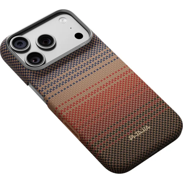 Θήκη iPhone 18 Pro PITAKA Edge MagSafe Sunset με PitaTap - Image 6