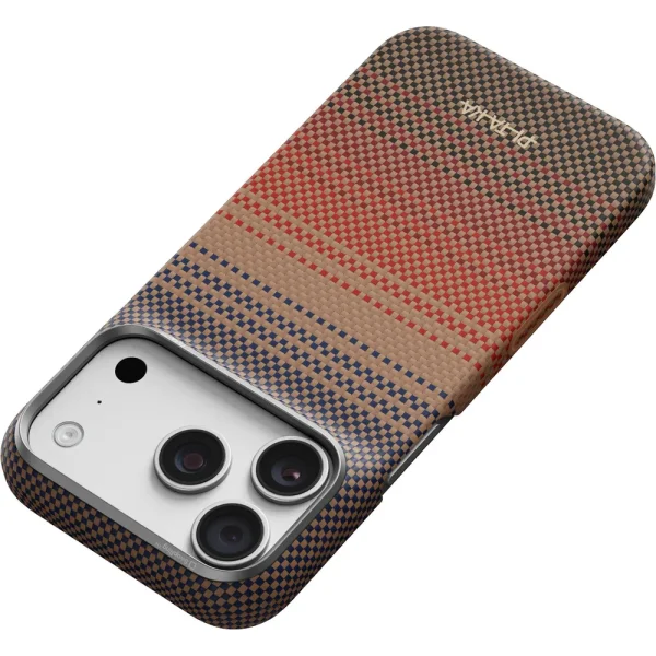 Θήκη iPhone 18 Pro PITAKA Edge MagSafe Sunset με PitaTap - Image 7