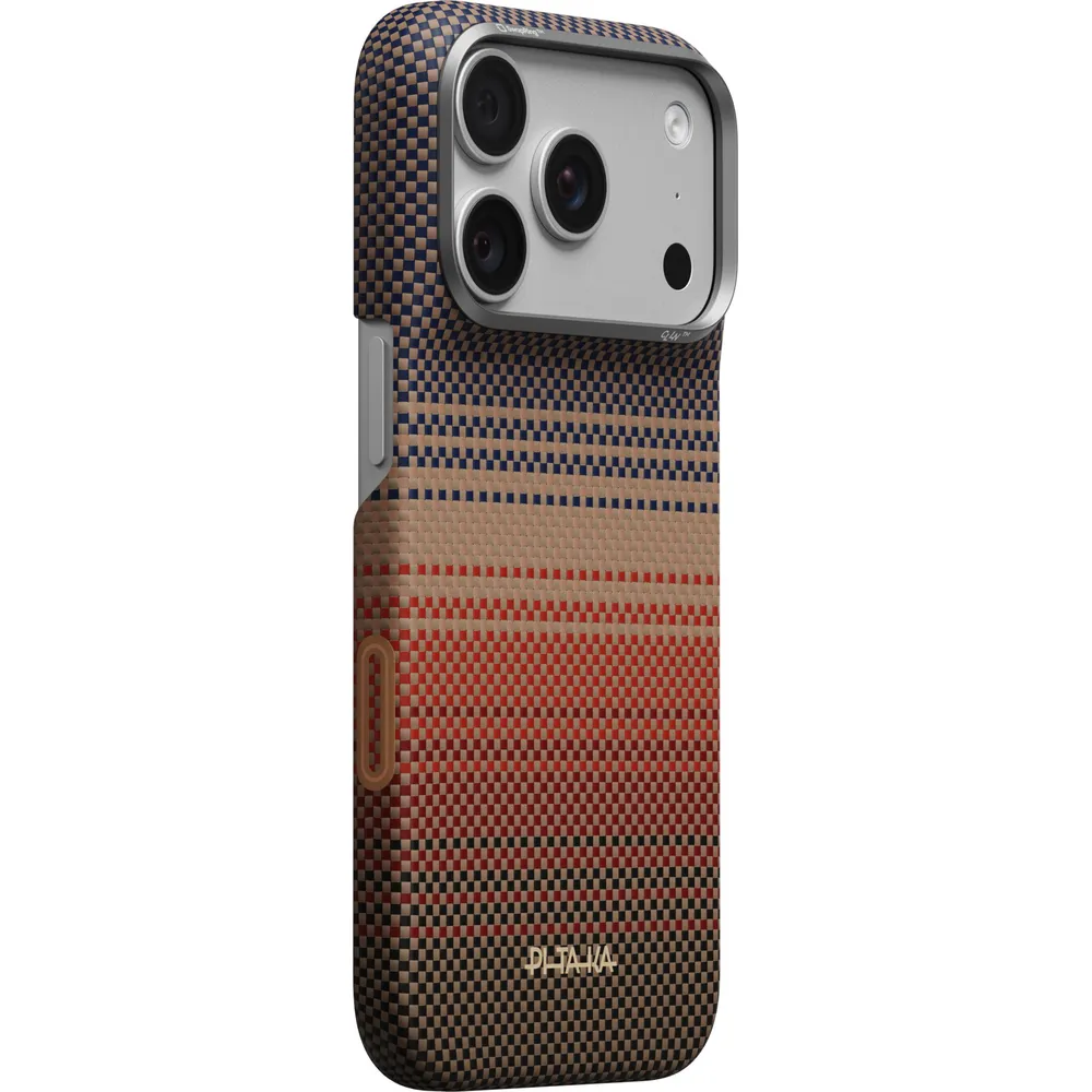 Θήκη iPhone 18 Pro PITAKA Edge MagSafe Sunset KI1802P με PitaTap