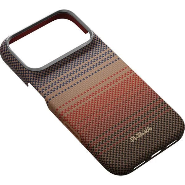 Θήκη iPhone 18 Pro PITAKA Edge MagSafe Sunset με PitaTap - Image 9