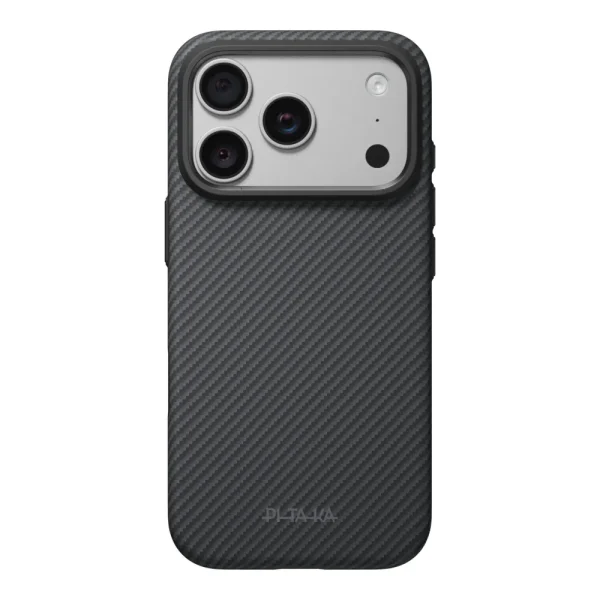 Θήκη iPhone 18 Pro Pitaka Summa Case MagSafe Black/Grey Twill - Image 5