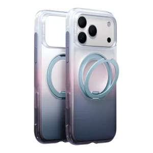 Θήκη iPhone 18 Pro TORRAS Ostand O3 Air Gradient MagSafe Purple Blue με stand