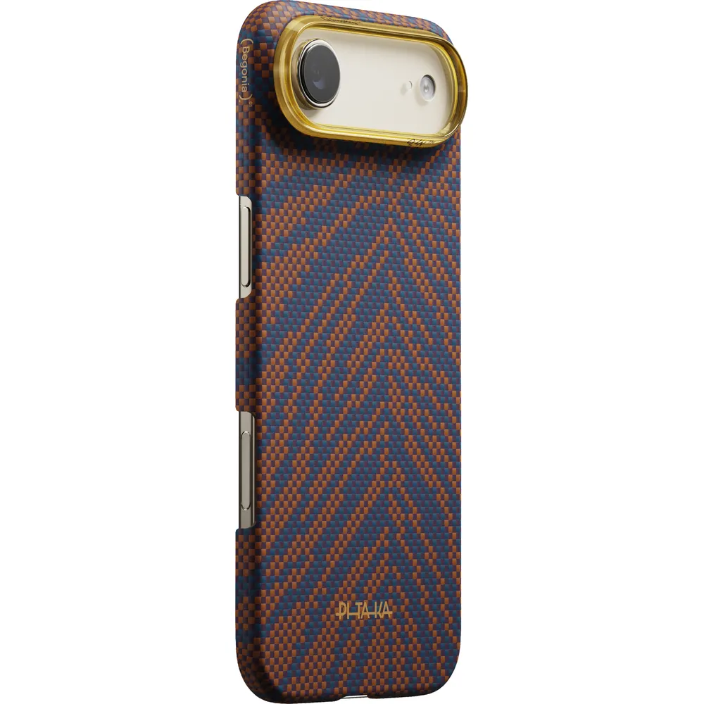 Θήκη iPhone Air PITAKA Edge Breath of Veins MagSafe Burning Orange (BV1701A)