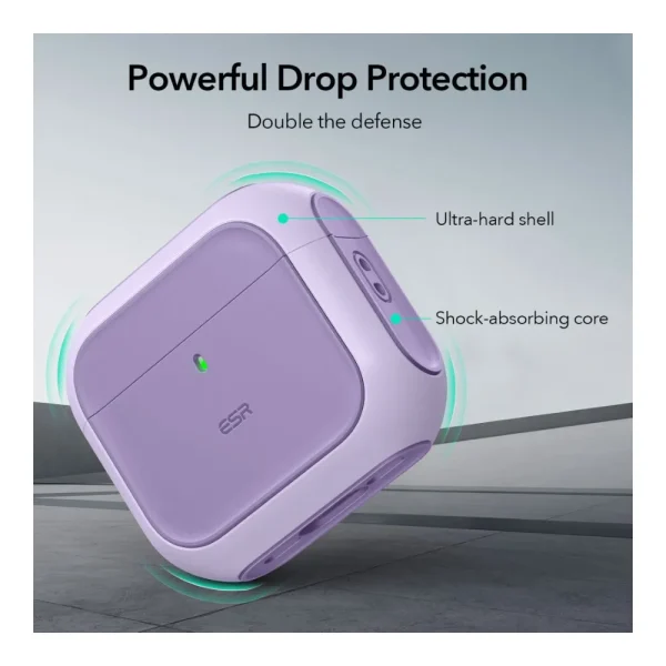 Θήκη Apple AirPods 5 / 4 ESR Orbit HaloLock MagSafe Purple - Image 4