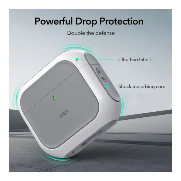 Θήκη Apple AirPods 5 / 4 ESR Orbit HaloLock MagSafe White - Image 4