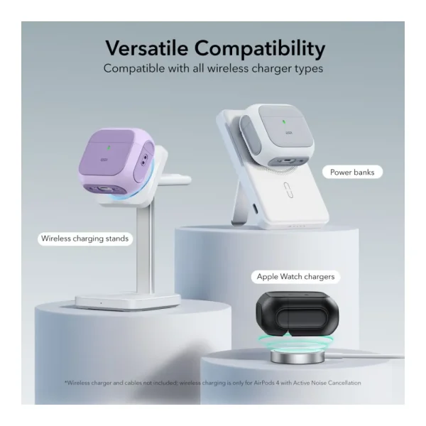 Θήκη Apple AirPods 5 / 4 ESR Orbit HaloLock MagSafe Purple - Image 5