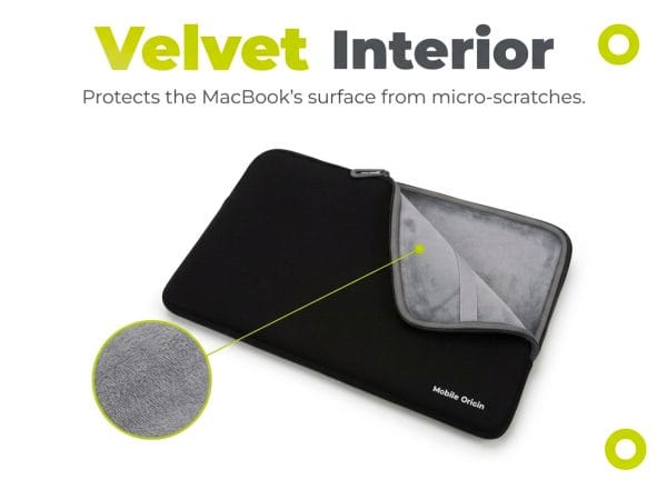 Mobile Origin Neopren Sleeve MacBook Air 15" Black