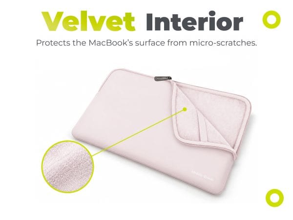 Mobile Origin Neopren Sleeve MacBook Air/Neo 13" Pink