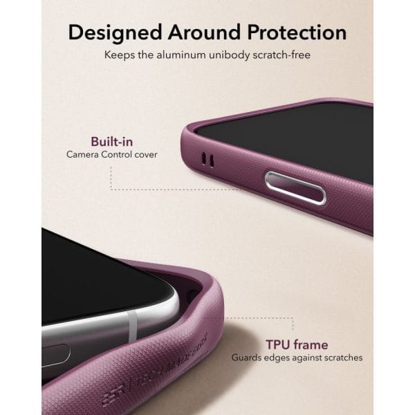 Θήκη iPhone 18 Pro Max / 17 Pro Max ESR Atelier Kickstand MagSafe Deep Burgundy - Image 8