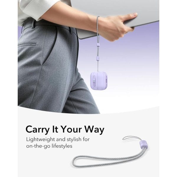 Θήκη AirPods 5 / 4 ESR Pulse HaloLock MagSafe Lavender - Image 5