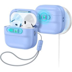 Θήκη AirPods 5 / 4 ESR Pulse HaloLock MagSafe Light Blue