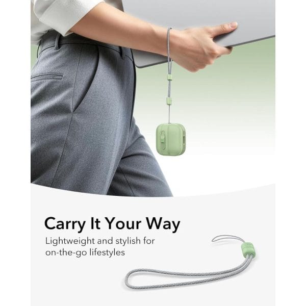 Θήκη AirPods 5 / 4 ESR Pulse HaloLock MagSafe Light Green - Image 6
