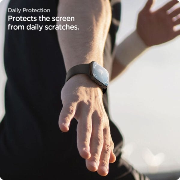 Μεμβράνη Προστασίας Apple Watch 12 42mm Spigen EliteShield EZ Fit 2-Pack Clear (AFL12329) - Image 11