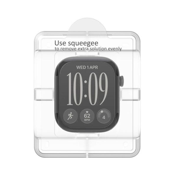 Μεμβράνη Προστασίας Apple Watch 12 42mm Spigen EliteShield EZ Fit 2-Pack Clear (AFL12329) - Image 4