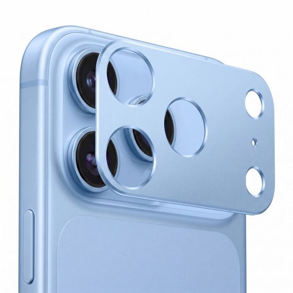 Τζάμι Προστασίας Κάμερας iPhone 18 Pro Max Tech-Protect CamAlloy Fit+ Light Blue - Image 4