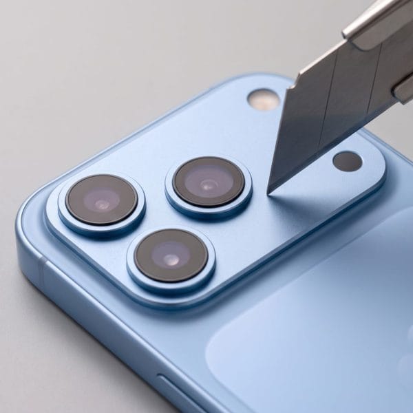 Τζάμι Προστασίας Κάμερας iPhone 18 Pro Max Tech-Protect CamAlloy Fit+ Light Blue - Image 5