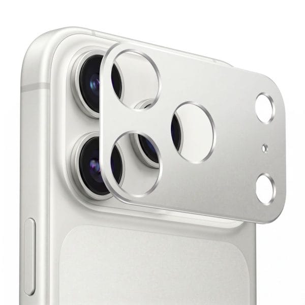 Τζάμι Προστασίας Κάμερας iPhone 18 Pro Max Tech-Protect CamAlloy Fit+ Silver - Image 4