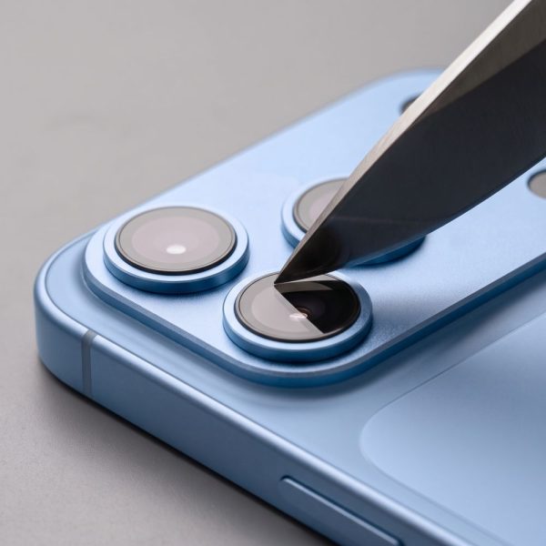 Τζάμι Προστασίας Κάμερας iPhone 18 Pro Tech-Protect CamFull Fit+ Light Blue - Image 5
