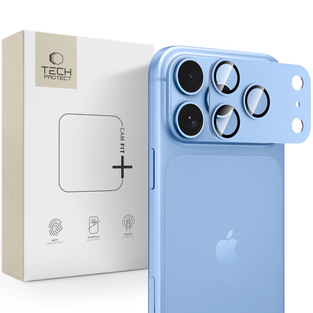 Osłona Aparatu Tech-Protect Camfull Fit+ iPhone 18 Pro Light Blue