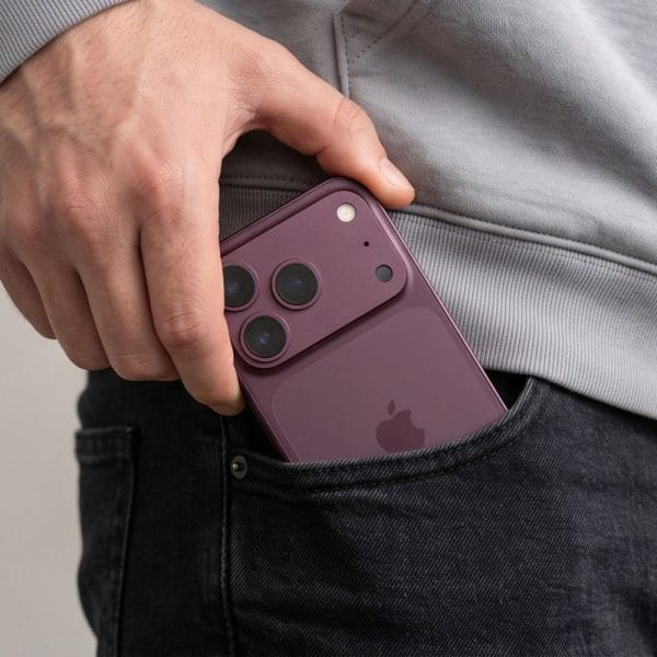 Τζάμι Προστασίας Κάμερας iPhone 18 Pro Max Tech-Protect Camfull Fit+ Burgundy - Image 7