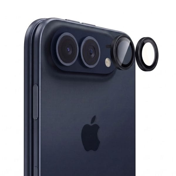 Προστασία Κάμερας iPhone Duo Tech-Protect Camring Fit+ 2-Pack Black / Clear - Image 4