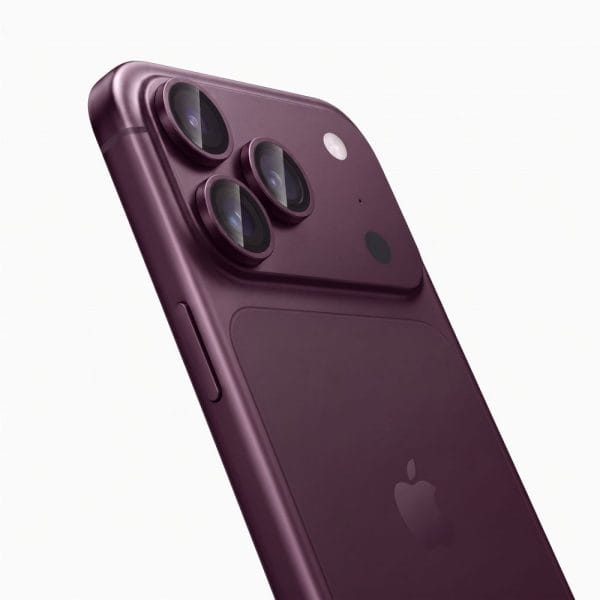 Προστασία Κάμερας iPhone 18 Pro Max / 18 Pro Tech-Protect Camring Fit+ Burgundy - Image 4