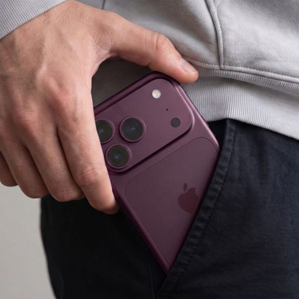 Προστασία Κάμερας iPhone 18 Pro Max / 18 Pro Tech-Protect Camring Fit+ Burgundy - Image 7