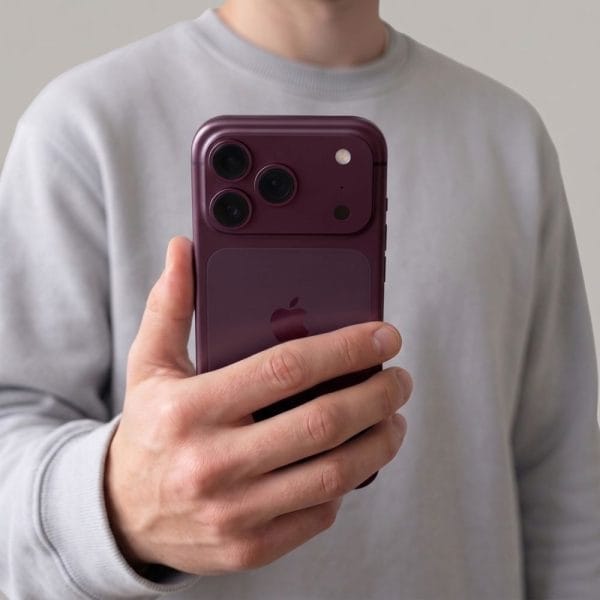 Προστασία Κάμερας iPhone 18 Pro Max / 18 Pro Tech-Protect Camring Fit+ Burgundy - Image 8