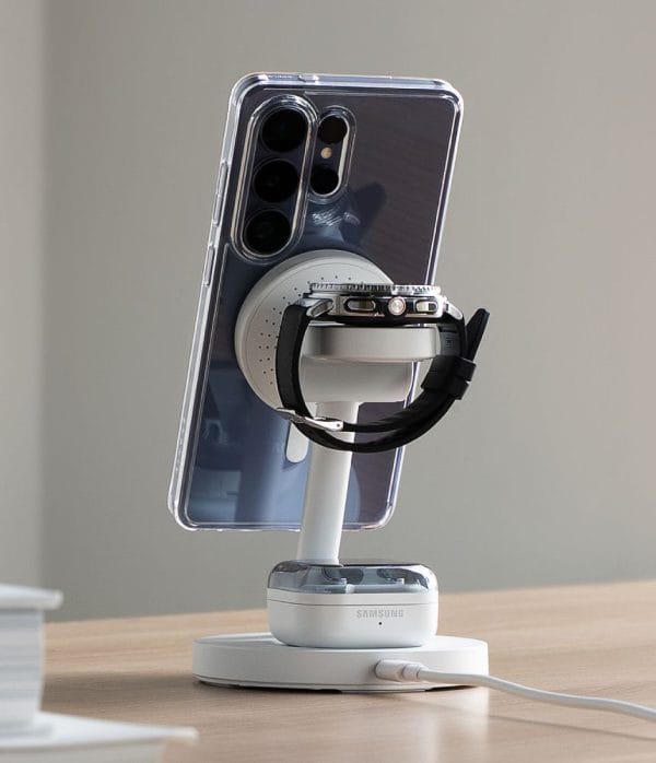 Ασύρματος Φορτιστής 3σε1 Ringke Magnetic MagSafe Qi2.2 25W White - Image 5