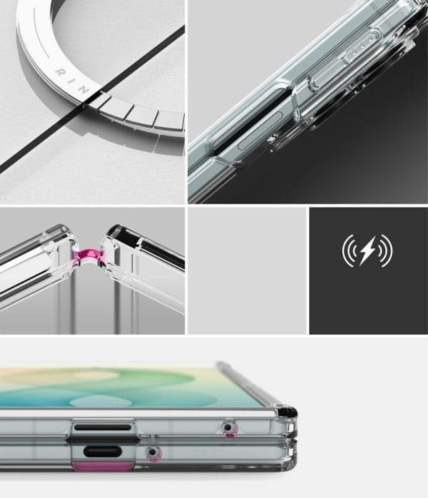 Θήκη Samsung Galaxy Z Fold 8 Ringke Fusion MagSafe Clear - Image 6
