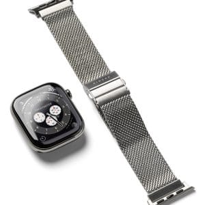 Μεταλλικό Λουράκι Apple Watch 44/45/46/49mm Ringke Metal One Mesh Silver