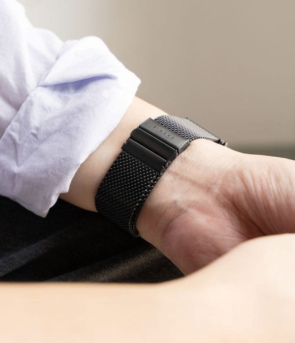 Μεταλλικό Λουράκι Samsung Galaxy Watch Ultra / Ultra2 47mm Ringke Metal One Mesh Black - Image 7