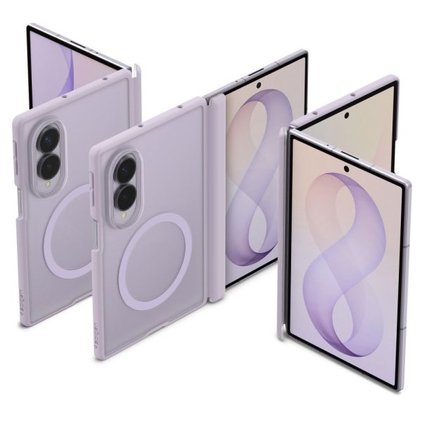 Θήκη Samsung Galaxy Z Fold 8 Spigen AirSkin Zero MagFit Frost Lavender (ACS12405) - Image 5
