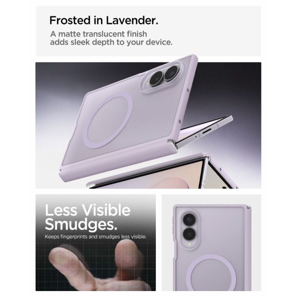 Θήκη Samsung Galaxy Z Fold 8 Spigen AirSkin Zero MagFit Frost Lavender (ACS12405) - Image 8