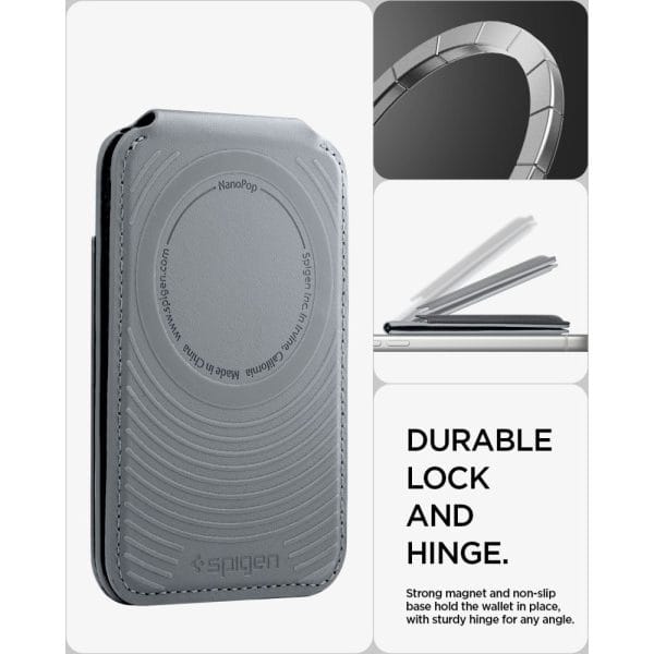 Μαγνητικό Πορτοφόλι MagSafe Spigen Nano Pop S V2 5 Καρτών Black Sesame (AFA11334) - Image 11