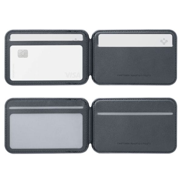 Μαγνητικό Πορτοφόλι MagSafe Spigen Nano Pop S V2 5 Καρτών Black Sesame (AFA11334) - Image 4